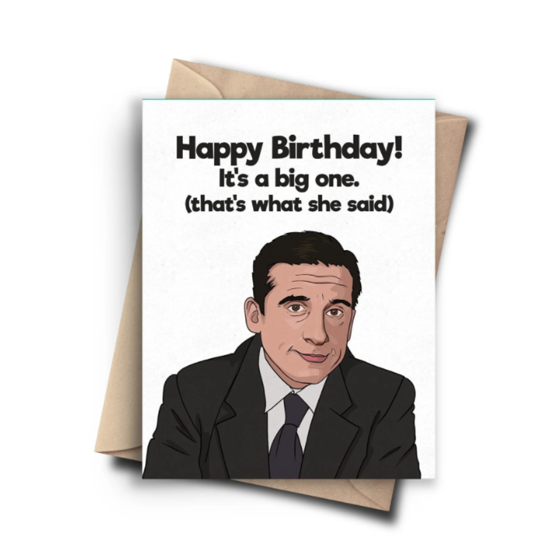 'Happy Birthday! It's a Big One.' Card - Catalyst & Co